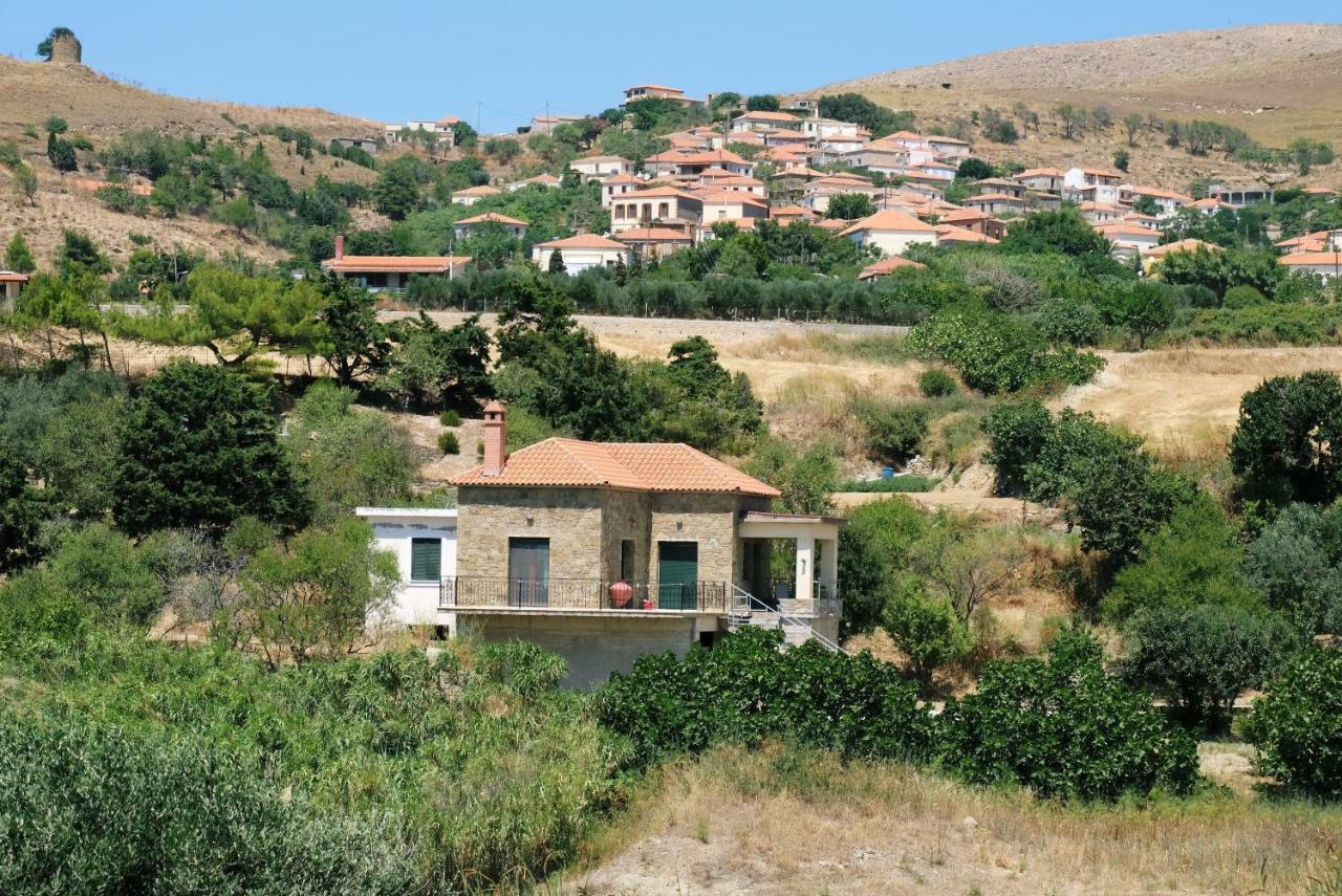 Willa Stone House Of Panos Kornos Zewnętrze zdjęcie